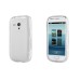 Transparent Solid Color Design TPU Case For Samsung Galaxy S3 Mini I8190 - White