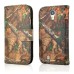 Tree Trunk Pattern Magnetic Flip Stand Leather Case with Card Slot for Samsung Galaxy S4