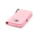 Trendy Elegant Floral Clasp Magnetic Stand Wallet Leather Case for Samsung Galaxy S7 - Pink