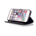 Trendy Elegant Floral Clasp Magnetic Stand Wallet Leather Case for iPhone 6 / 6s - Black