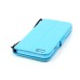 Trendy Elegant Floral Clasp Magnetic Stand Wallet Leather Case for iPhone 6 / 6s - Blue