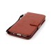 Trendy Elegant Floral Clasp Magnetic Stand Wallet Leather Case for iPhone 6 / 6s - Brown