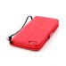 Trendy Elegant Floral Clasp Magnetic Stand Wallet Leather Case for iPhone 6 / 6s - Red