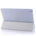 Tri-Fold Folio PU Leather Flip Smart Case Hybrid Cover With Stand And Wake / Sleep For iPad Air (iPad 5)