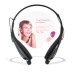 True Freedom Ring - Necked Bluetooth Stereo Headset Headphone for iPhone Samsung iPad Tablet - Black