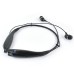 True Freedom Ring - Necked Bluetooth Stereo Headset Headphone for iPhone Samsung iPad Tablet - Black