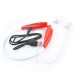 True Freedom Ring - Necked Bluetooth Stereo Headset Headphone for iPhone Samsung iPad Tablet - Red