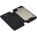 Twill Pattern Leather Skin Fiber Carbon iPhone 5 Style Flip Folio Back Cover Case For iPhone 4S