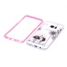 Two Separate Pieces Slim Colored Printed PC And TPU Bumper for Samsung Galaxy Note 7 - Child And Dandelion /Pink