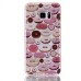 Two Separate Pieces Slim Colored Printed PC And TPU Bumper for Samsung Galaxy Note 7 - Colorful doughnut /Pink