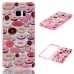 Two Separate Pieces Slim Colored Printed PC And TPU Bumper for Samsung Galaxy Note 7 - Colorful doughnut /Pink