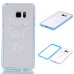 Two Separate Pieces Slim Colored Printed PC And TPU Bumper for Samsung Galaxy Note 7 - Dream IT Wish IT Do IT /Blue