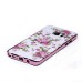 Two Separate Pieces Slim Colored Printed PC And TPU Bumper for Samsung Galaxy Note 7 - Peony /Pink