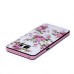 Two Separate Pieces Slim Colored Printed PC And TPU Bumper for Samsung Galaxy Note 7 - Peony /Pink