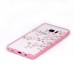 Two Separate Pieces Slim Colored Printed PC And TPU Bumper for Samsung Galaxy Note 7 - Pink Flower Tree /Pink