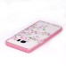 Two Separate Pieces Slim Colored Printed PC And TPU Bumper for Samsung Galaxy Note 7 - Pink Flower Tree /Pink