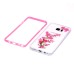 Two Separate Pieces Slim Colored Printed PC And TPU Bumper for Samsung Galaxy Note 7 - Plum blossom /Pink