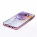 Two Separate Pieces Slim Colored Printed PC And TPU Bumper for Samsung Galaxy Note 7 - Splash-ink Dreamcatcher /Pink