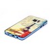 Two Separate Pieces Slim Colored Printed PC And TPU Bumper for Samsung Galaxy Note 7 - Sunset Eiffel Tower /Blue