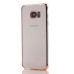 Two Separating Stripes Chrome Electroplated Hard Case for Samsung Galaxy S7 Edge G935- Rose Gold