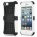 Tyre Design Tough TPU And Plastic Hybrid Hard Stand Case Cover With Kickstand For iPhone 5C