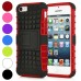 Tyre Design Tough TPU And Plastic Hybrid Hard Stand Case Cover With Kickstand For iPhone 5C