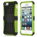 Tyre Design Tough TPU And Plastic Hybrid Hard Stand Case Cover With Kickstand For iPhone 5C