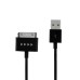 USB 2.0 Sync Data Charging Cable For iPhone 4/4S iPad iPod - Black