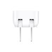 USB 3.1 Type C Port Power Adapter Wall Charger For The New MacBook 12 Inch With US Plug - White