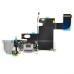 USB Charger Port Connector Flex Cable Ribbon for iPhone 6 4.7 inch - Grey