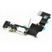 USB Charger Port Connector Headphone Jack With Flex Cable Replacement Part For iPhone 5s - White