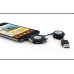 USB Retractable Charging Cable (6 Adapters) For iPhone iPod Samsung Nokia etc.