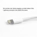 USB To Lightning Data Sync Charger Cable Cord For iPhone 5s iPhone 5c  iPhone 5 iPad 4 iPad Mini - White (Works with iOS 9)