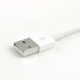 USB To Lightning Data Sync Charger Cable Cord For iPhone 5s iPhone 5c  iPhone 5 iPad 4 iPad Mini - White (Works with iOS 9)