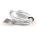 USB To Lightning Data Sync Charger Cable Cord For iPhone 5s iPhone 5c  iPhone 5 iPad 4 iPad Mini - White (Works with iOS 9)