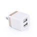 US Plug Dual Port USB Power Wall Charger Adapter for iPhone iPad iPod Samsung - Rose Gold