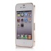 Ultra-Thin 0.7mm Screw Metal Chrome Frame Bumper Case (with Screws And Screwdriver) For iPhone 4S iPhone 4