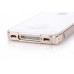 Ultra-Thin 0.7mm Screw Metal Chrome Frame Bumper Case (with Screws And Screwdriver) For iPhone 4S iPhone 4