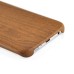 Ultra-Thin Natural Wood Pattern TPU Case Cover For Samsung Galaxy S6 Edge - Brown