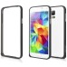 Ultra-thin Aluminum Bumper Case Cover for Samsung Galaxy S5 G900 - Black