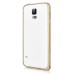 Ultra-thin Aluminum Bumper Case Cover for Samsung Galaxy S5 G900 - Gold