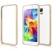 Ultra-thin Aluminum Bumper Case Cover for Samsung Galaxy S5 G900 - Gold