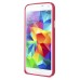 Ultra-thin Aluminum Bumper Case Cover for Samsung Galaxy S5 G900 - Red