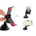 Ultra Long Arm Universal Rotatable Metal Bracket Mount Holder With Car Suction Cup For iPhone Samsung HTC Blackberry