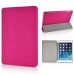 Ultra Slim Smart Cover PU Leather Case Stand For Apple iPad Air (iPad 5) - Magenta