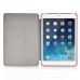 Ultra Slim Smart Cover PU Leather Case Stand For Apple iPad Air (iPad 5) - Magenta