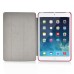 Ultra Slim Smart Cover PU Leather Case Stand For Apple iPad Mini1/2/3 - Magenta