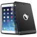 Ultra Slim Tough Armor Silicone and PC Defender Case for iPad Air ( iPad 5 ) - Black