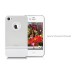 Ultra Thin ABS+PC Protective Hard Case Cover For iPhone 4S - Transparent White