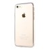 Ultra Thin Electroplated Bright TPU Protective Back Case for iPhone 7 - Transparent